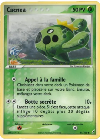 Cacnea #47 — EX Gardiens de Cristal