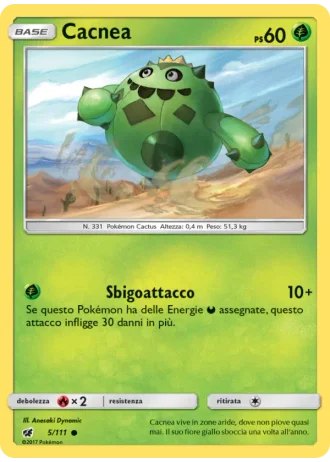 Cacnea #5/111 — Invasione Scarlatta