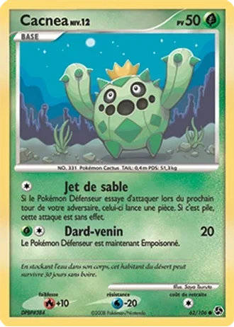 Cacnea #62/106 — Duels au Sommets