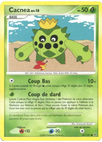 Cacnea #67/127 — Platine