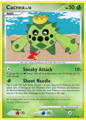 Cacnea #67 — Platinum