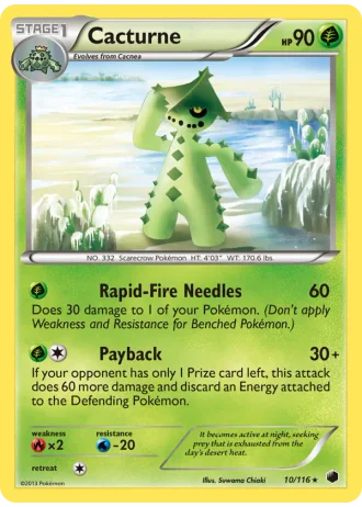 Cacturne #10 — Plasma Freeze
