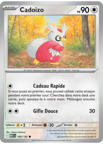 Cadoizo #105/132 — Méga-Évolution