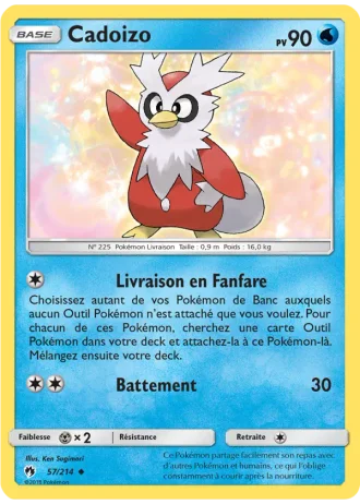 Cadoizo #57/214 — Tonnerre Perdu