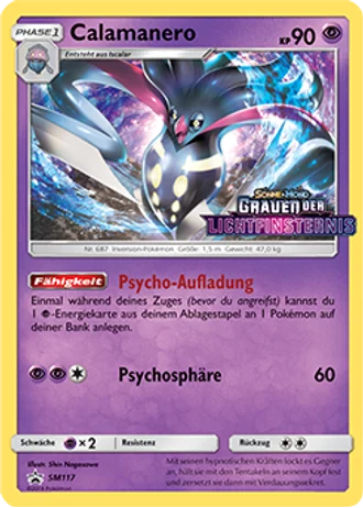 Calamanero SM117 — Sonne & Mond Promos