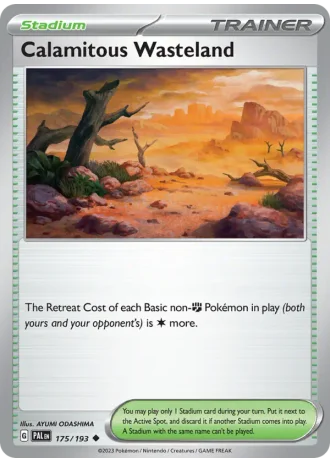 Calamitous Wasteland #175/193 — Paldea Evolved