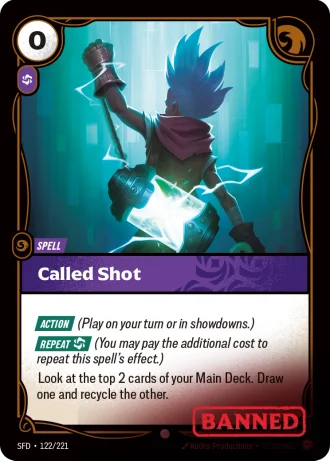 Called Shot #122/221 — Spiritforged