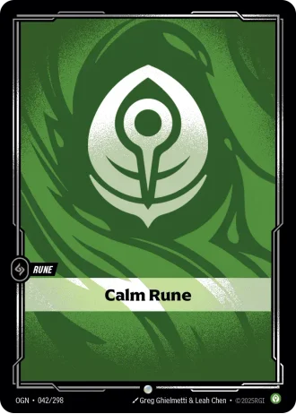 Calm Rune R02 — Spiritforged