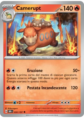 Camerupt #032 — Ossidiana Infuocata
