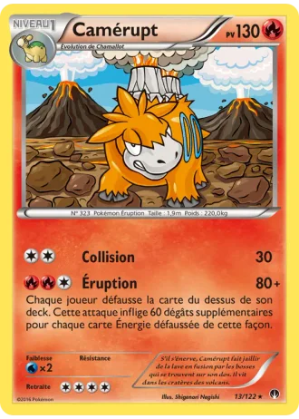 Camérupt #13/122 — Rupture Turbo