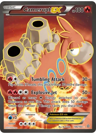 Camerupt EX #146 — Primal Clash