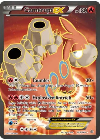 Camerupt EX #146/160 — Protoschock