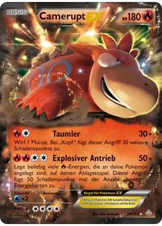 Camerupt EX #29/160 — Protoschock