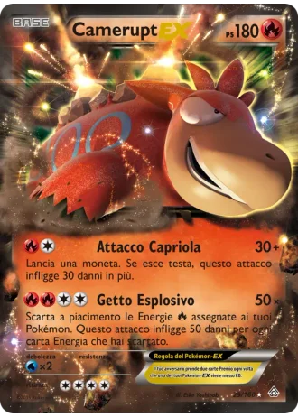Camerupt EX #29/160 — Scontro Primordiale