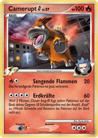 Camerupt G #19/147 — Ultimative Sieger