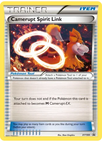 Camerupt Spirit Link XY199 — XY Promos