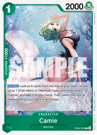 Camie (OP06-025) — Wings of the Captain (OP06)