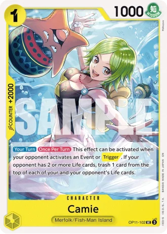 Camie (OP11-102) — A Fist of Divine Speed (OP11)