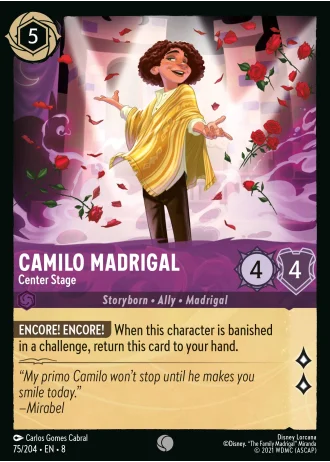 Camilo Madrigal - Center Stage #75/204 — Reign of Jafar
