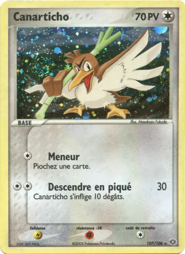 Canarticho #107 — EX Émeraude