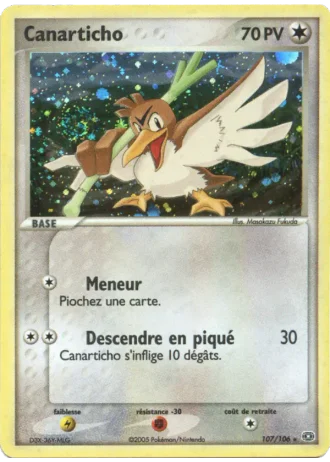 Canarticho #107 — EX Émeraude