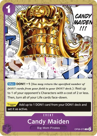 Candy Maiden (OP08-075) — Two Legends (OP08)