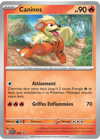 Caninos #024 — Écarlate & Violet Promos