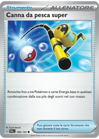 Canna da pesca super #188/193 — Evoluzioni a Paldea