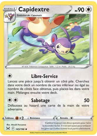 Capidextre #145/196 — Origine Perdue