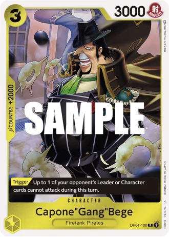 Capone"Gang"Bege (OP04-100) — Kingdoms of Intrigue (OP04)