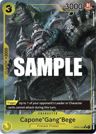 Capone"Gang"Bege (OP04-100) (Alternative Art) — Kingdoms of Intrigue (OP04)