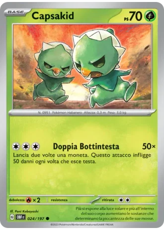 Capsakid #024 — Ossidiana Infuocata