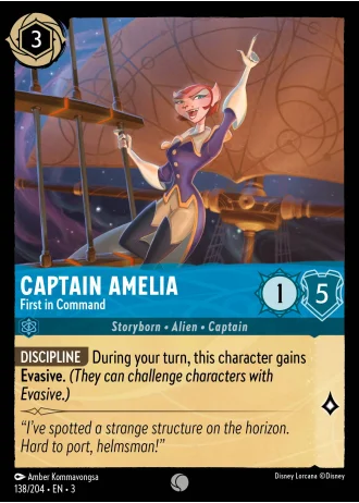 Captain Amelia - First in Command #138/204 — Into the Inklands