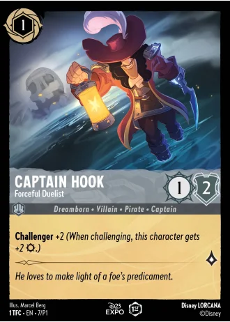 Captain Hook - Forceful Duelist #7/204 — The First Chapter