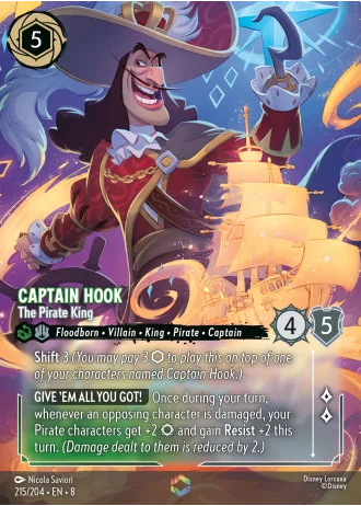 Captain Hook - The Pirate King #215/204 — Reign of Jafar