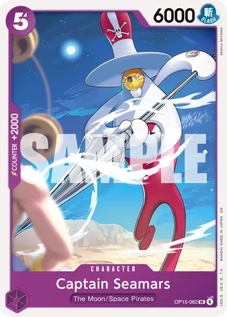 Captain Seamars (OP15-062) — Adventure on Kami's Island (OP15-EB04)