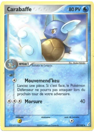 Carabaffe #43/100 — EX Gardiens de Cristal