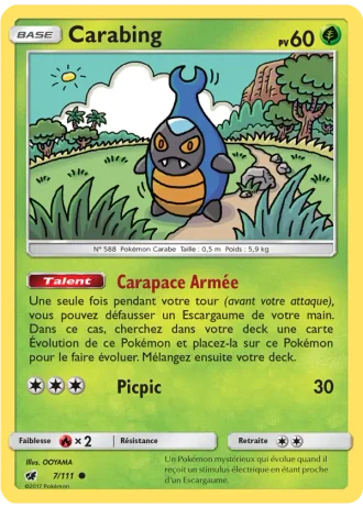 Carabing #7/111 — Invasion Carmin