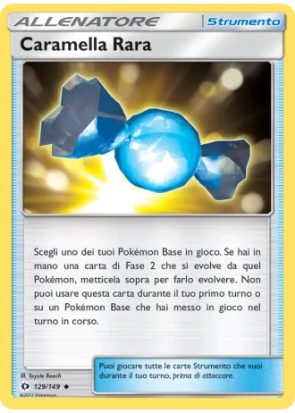 Caramella Rara #129/149 — Sole e Luna