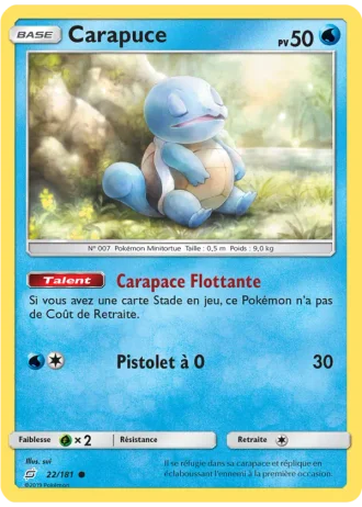 Carapuce #22/181 — Duo de Choc