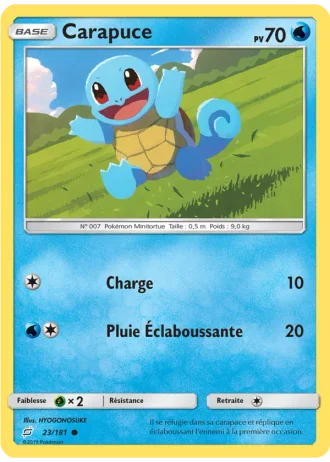 Carapuce #23/181 — Duo de Choc