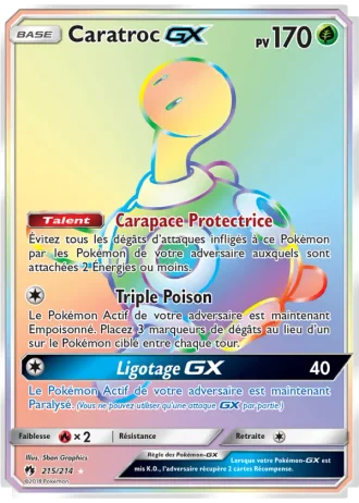 Caratroc GX #215/214 — Tonnerre Perdu