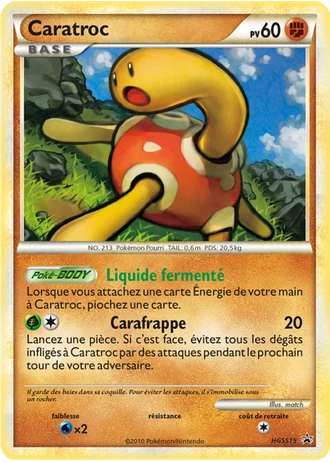 Caratroc HGSS15 — HeartGold & SoulSilver Promos