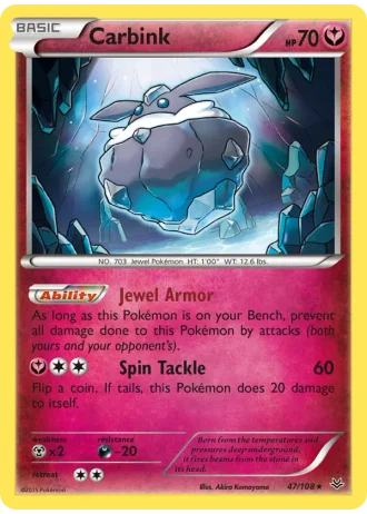 Carbink #47/108 — Roaring Skies