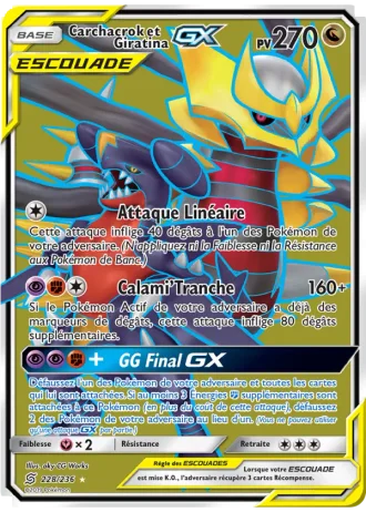 Carchacrok et Giratina GX #228 — Harmonie des Esprits