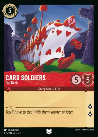 Card Soldiers - Full Deck #105/204 — Rise of the Floodborn