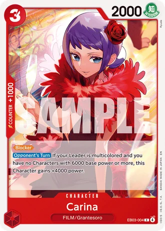 Carina (EB03-004) — ONE PIECE Heroines Edition (EB03)