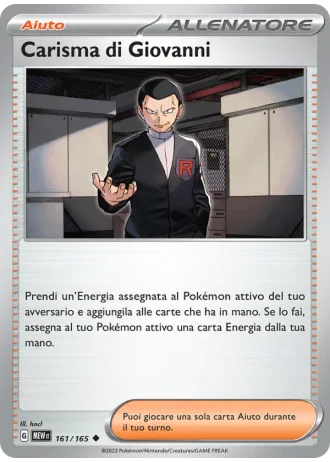Carisma di Giovanni #161 — 151