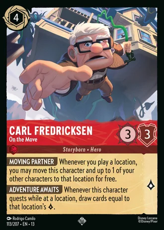 Carl Fredricksen - On the Move #113/261 — Attack of the Vine!
