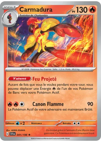 Carmadura #041/198 — Écarlate et Violet